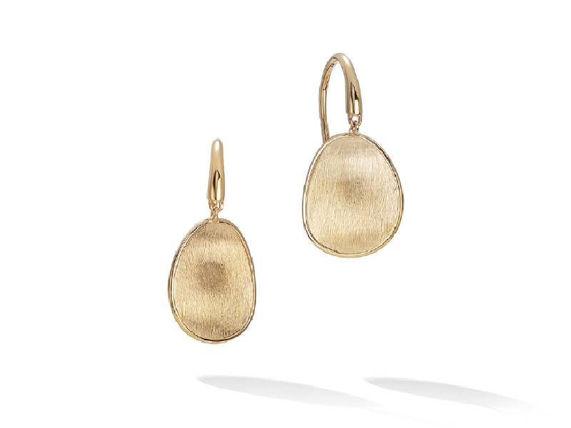 YELLOW GOLD HOOK EARRINGS LUNARIA MARCO BICEGO OB1341-A